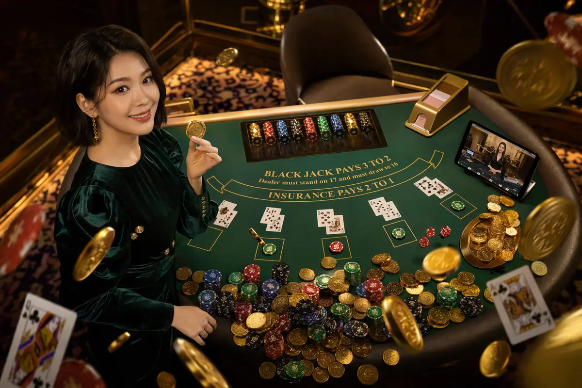 6jqk live casino baccarat dealer langsung